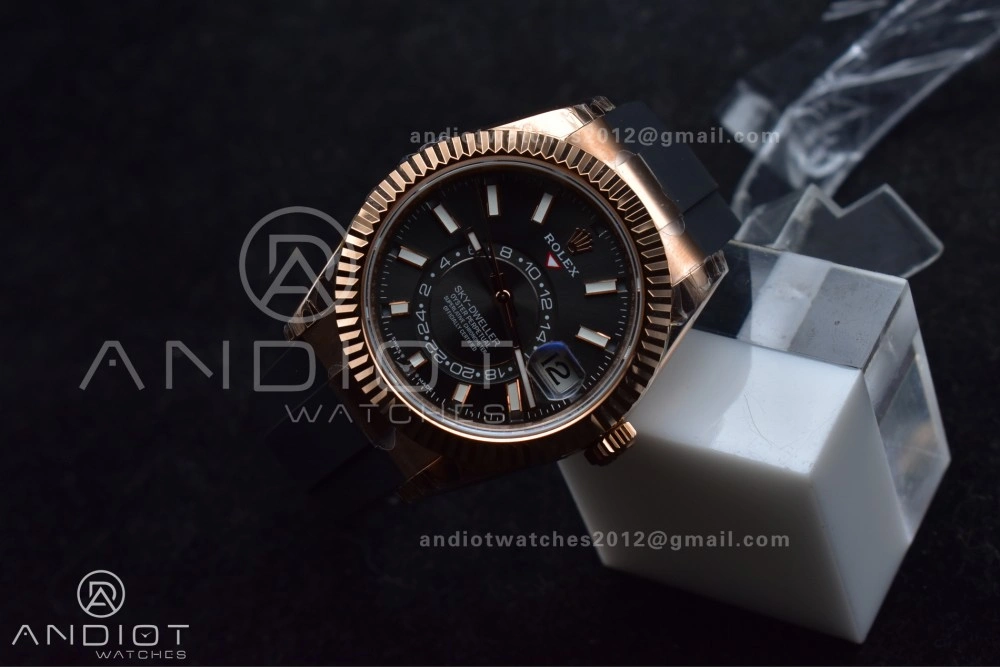 Skydweller RG Noob Best Edition Gray Dial on Oysterflex Strap A23J Upgraded 1104