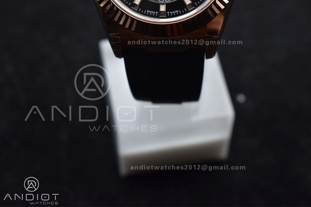 Skydweller RG Noob Best Edition Gray Dial on Oysterflex Strap A23J Upgraded 1104