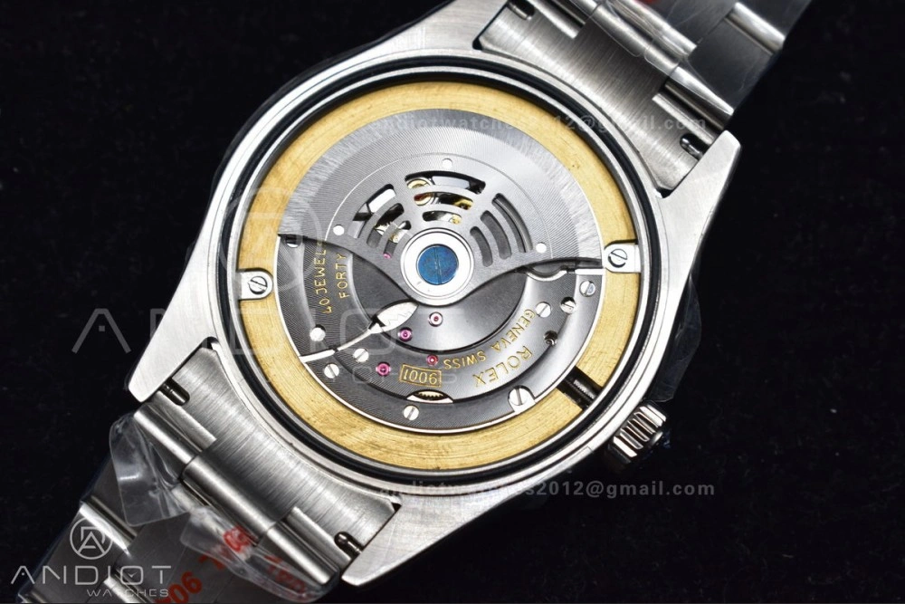 Snug Skydweller SS TWF Best Edition Black Dial on SS Bracelet A23J 1112