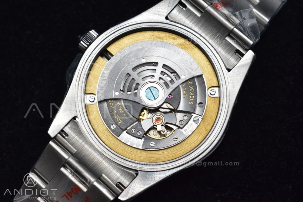 Snug Skydweller SS TWF Best Edition Black Dial on SS Bracelet A23J 1112