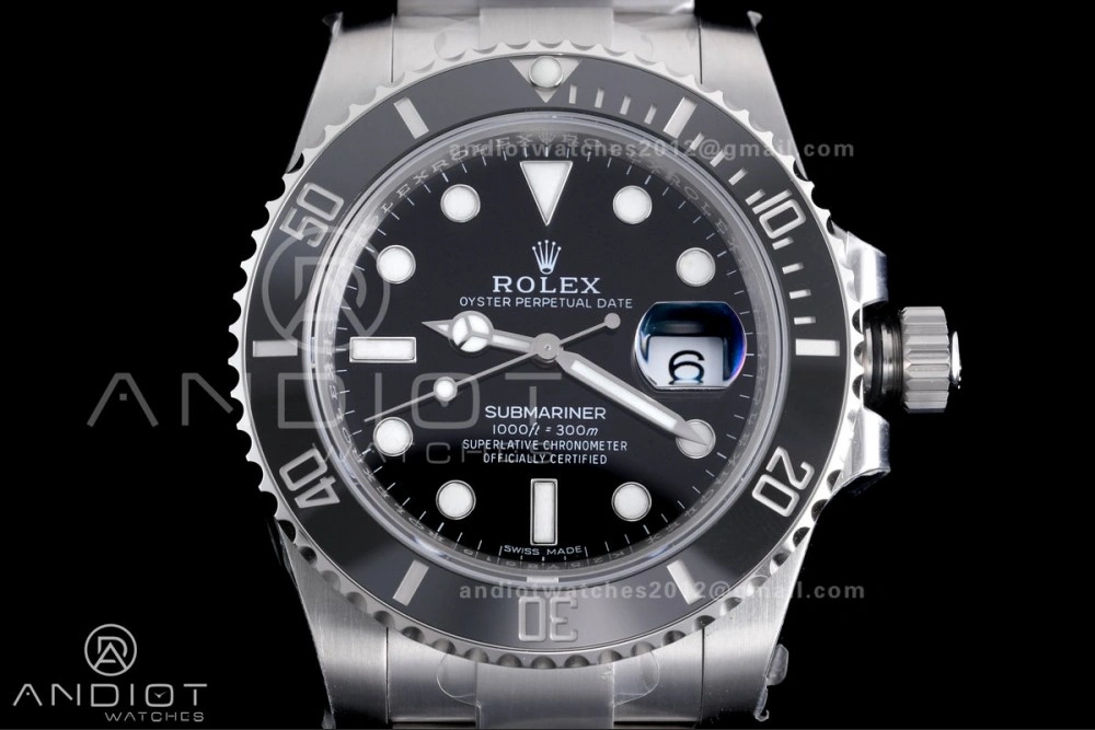 Compact Submariner 116610 LN Black Ceramic 904L Steel VSF 1:1 Best Edition VS 1124