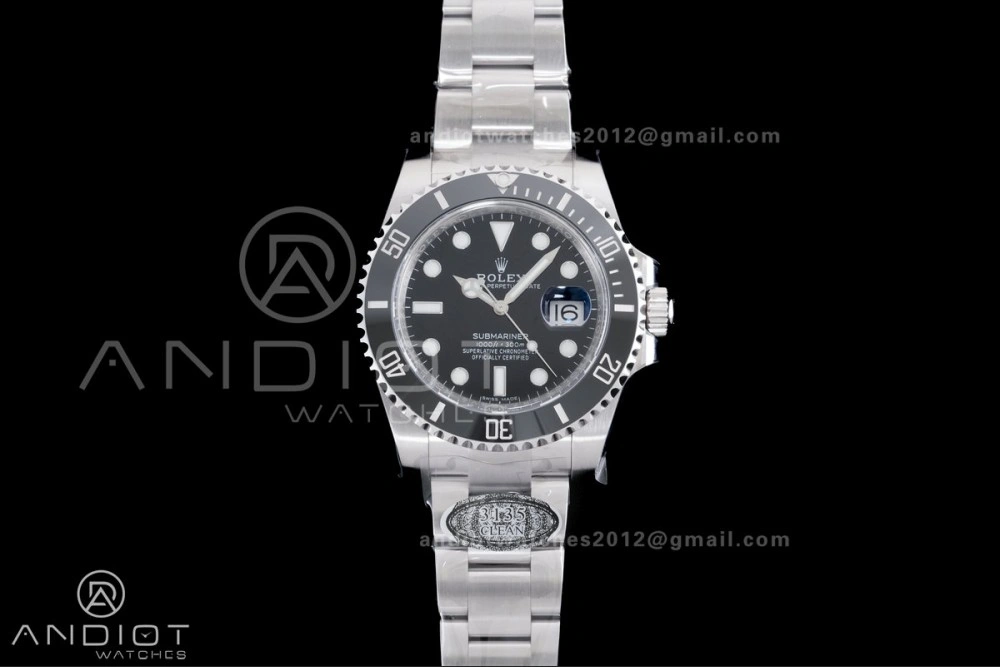 Submariner 116610 LN Black Ceramic Clean 904L 1:1 Best Edition on SS Bracelet SA Resilient 1122