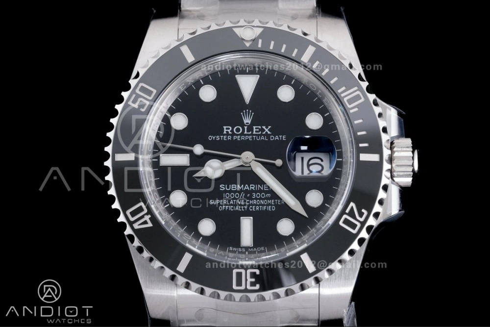 Submariner 116610 LN Black Ceramic Clean 904L 1:1 Best Edition on SS Bracelet SA Resilient 1122