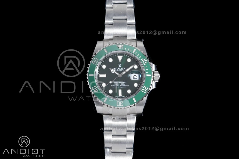 Colorful Submariner 116610 LV Green Ceramic 904L Steel VSF 1:1 Hulk Best Edition VS 1128