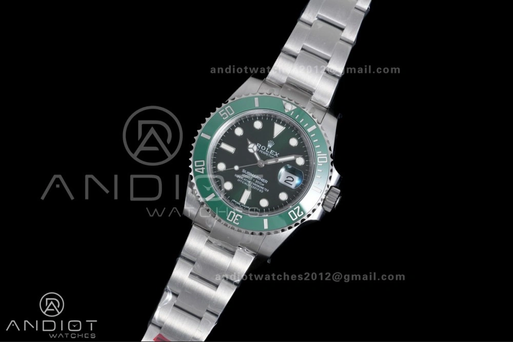 Colorful Submariner 116610 LV Green Ceramic 904L Steel VSF 1:1 Hulk Best Edition VS 1128