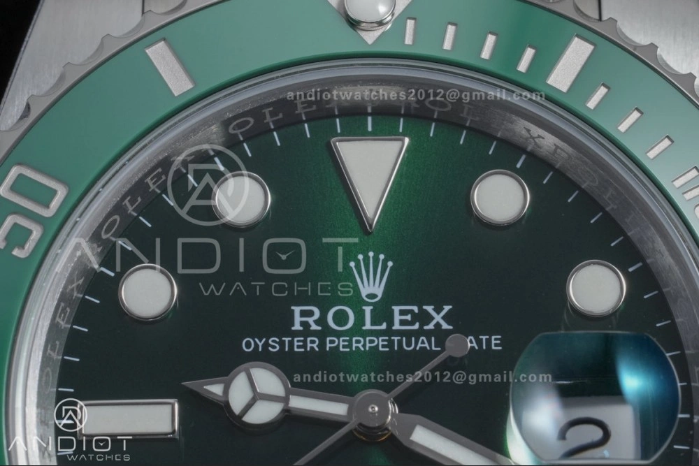 Colorful Submariner 116610 LV Green Ceramic 904L Steel VSF 1:1 Hulk Best Edition VS 1128