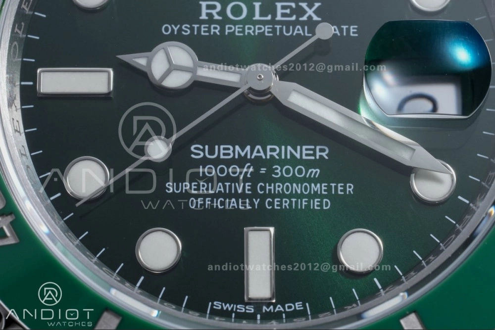 Colorful Submariner 116610 LV Green Ceramic 904L Steel VSF 1:1 Hulk Best Edition VS 1128