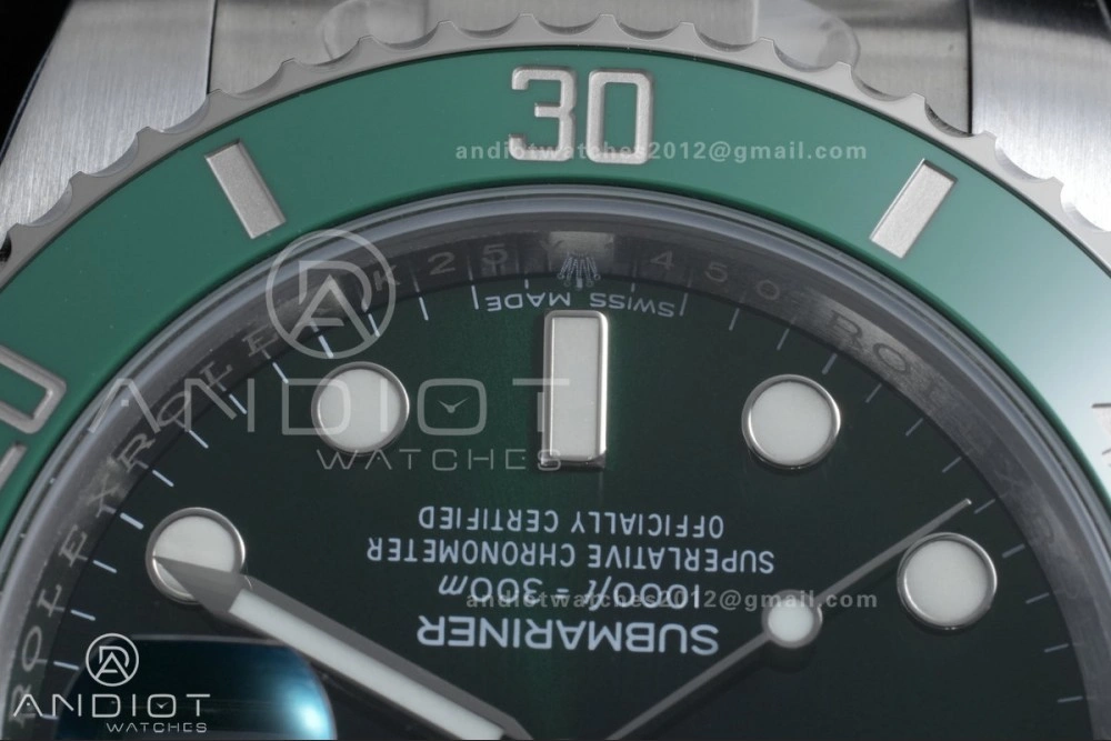 Colorful Submariner 116610 LV Green Ceramic 904L Steel VSF 1:1 Hulk Best Edition VS 1128