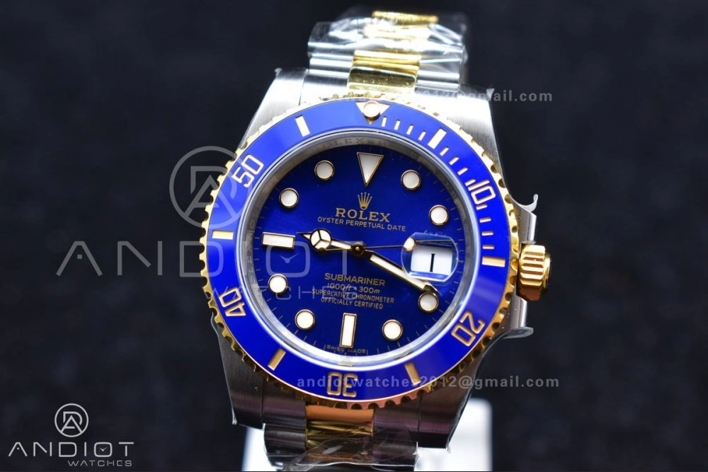 Submariner 116613 LB Blue Ceramic SS YG 904L Steel King 1:1 Best Edition Contemporary 1129