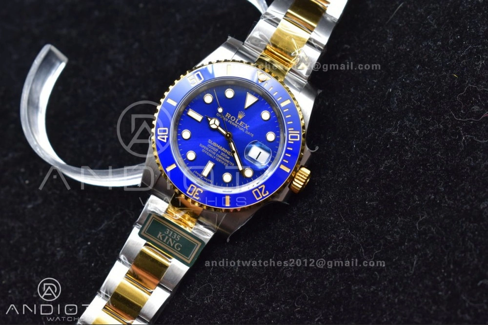 Submariner 116613 LB Blue Ceramic SS YG 904L Steel King 1:1 Best Edition Contemporary 1129