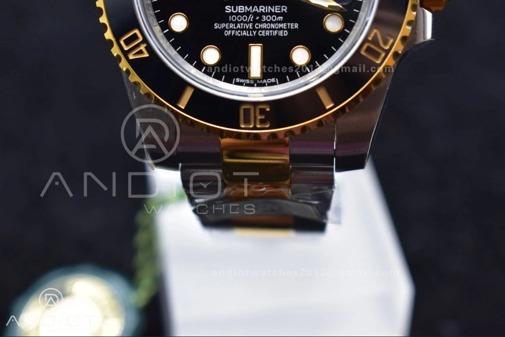 Submariner 116613 LN SS YG Black Ceramic 904L Steel King1:1 Best Edition EasyMatch 1131