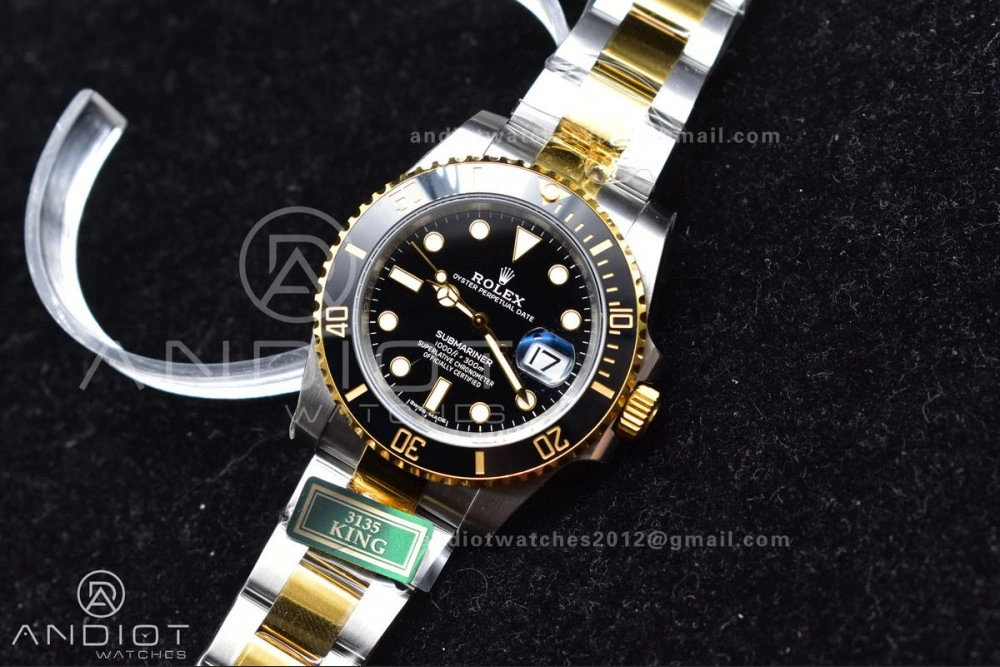 Submariner 116613 LN SS YG Black Ceramic 904L Steel King1:1 Best Edition EasyMatch 1131