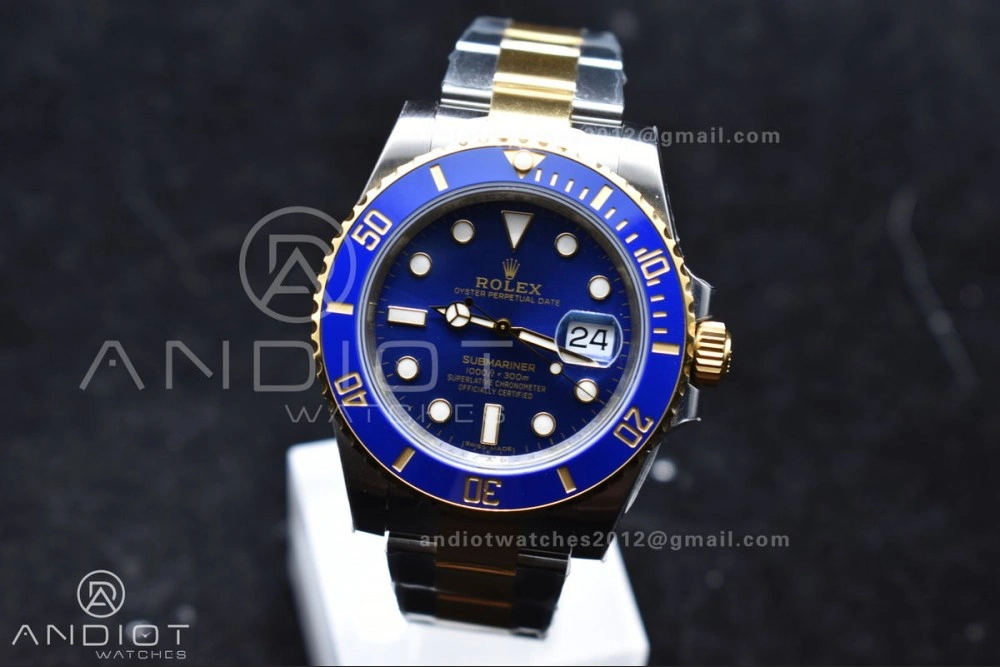 Submariner 116613LB Blue Ceramic 904L Steel YG VSF 1:1 Best Edition Blue Dial VS Seasonal 1132