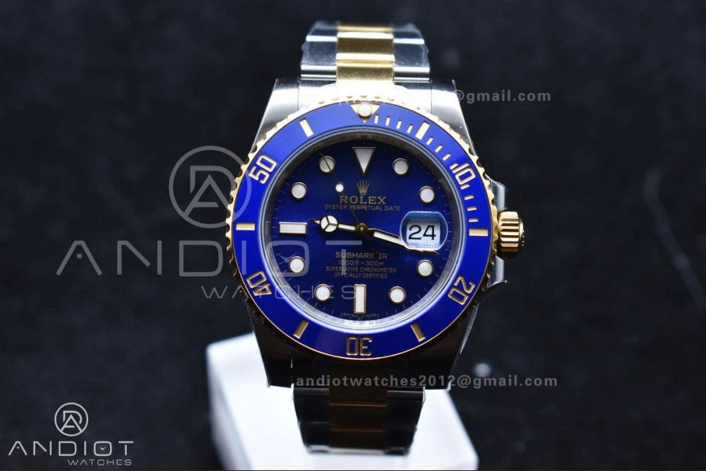 Submariner 116613LB Blue Ceramic 904L Steel YG VSF 1:1 Best Edition Blue Dial VS Seasonal 1132