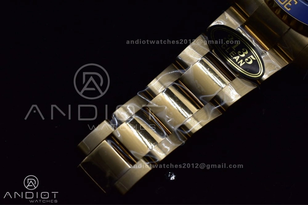Submariner 116618 LN Black Ceramic YG Plated 904L Steel Clean 1:1 Best Edition VR UrbanStyle 465