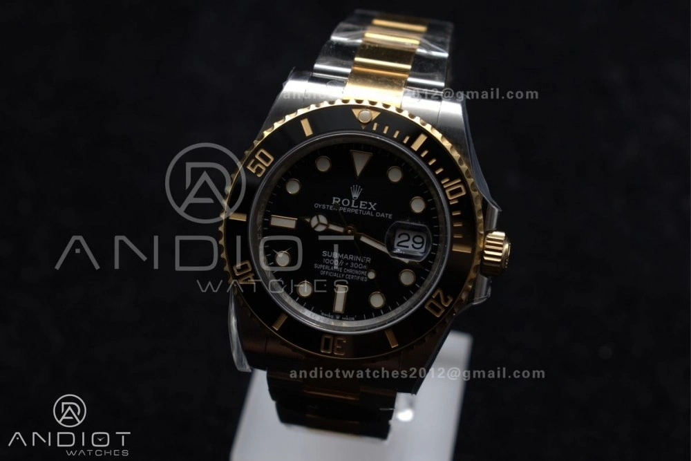 Unique Submariner 126613 LN SS YG Black Ceramic 904L Steel Clean 1:1 Best Edition VR 1135