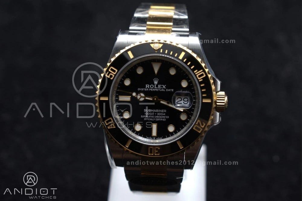 Unique Submariner 126613 LN SS YG Black Ceramic 904L Steel Clean 1:1 Best Edition VR 1135