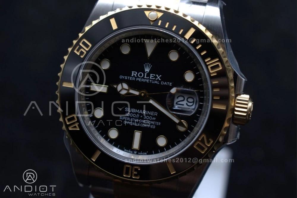 Unique Submariner 126613 LN SS YG Black Ceramic 904L Steel Clean 1:1 Best Edition VR 1135