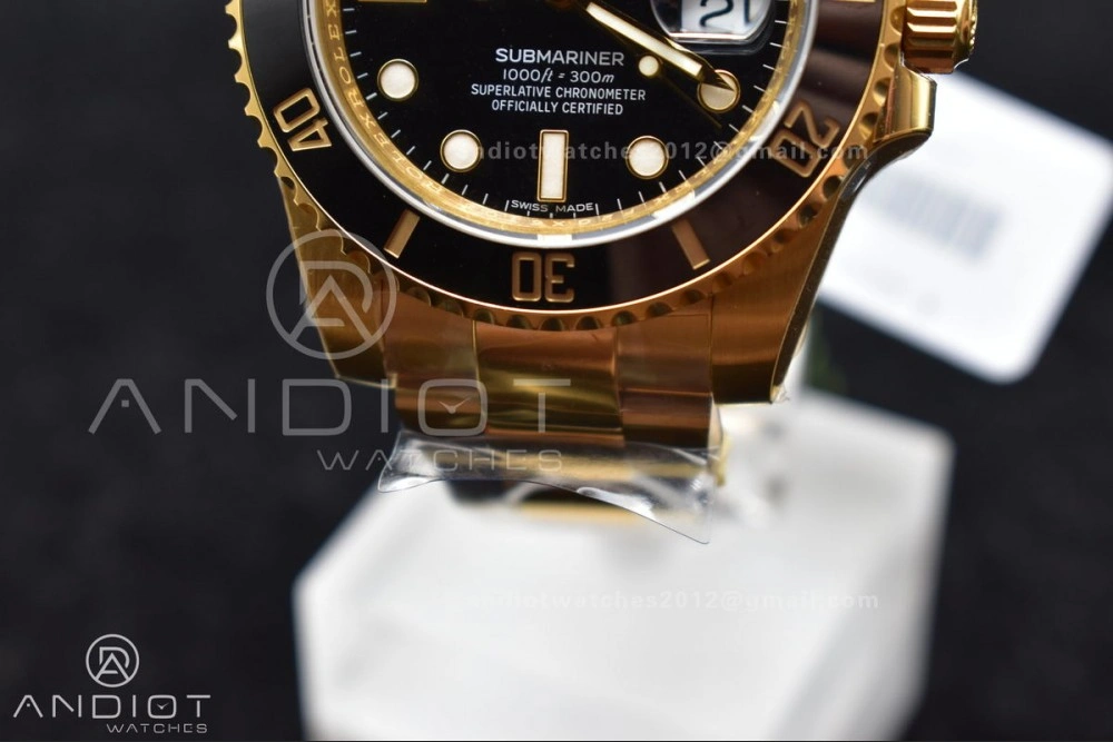 Bold Submariner 126618 LN YG Black Ceramic 904L Steel VSF 1:1 Best Edition VS 1138