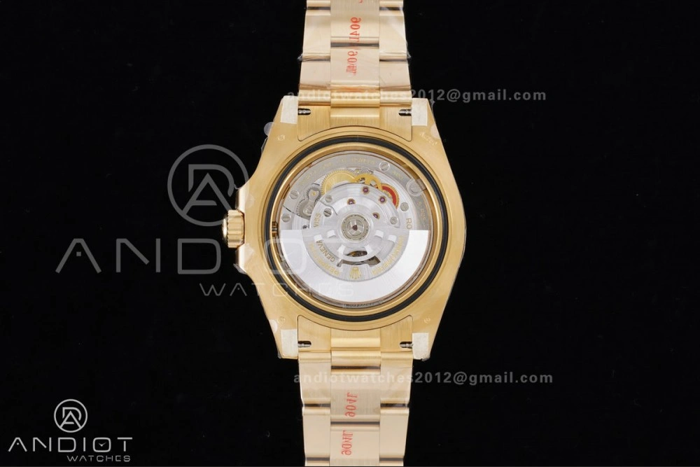 Submariner 126618 LN YG Clean 1:1 Best Edition Black Dial On YG Bracelet SH Unisex 1141