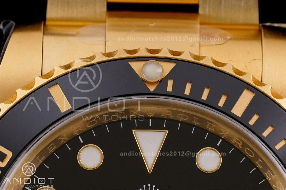 Submariner 126618 LN YG Clean 1:1 Best Edition Black Dial On YG Bracelet SH Unisex 1141