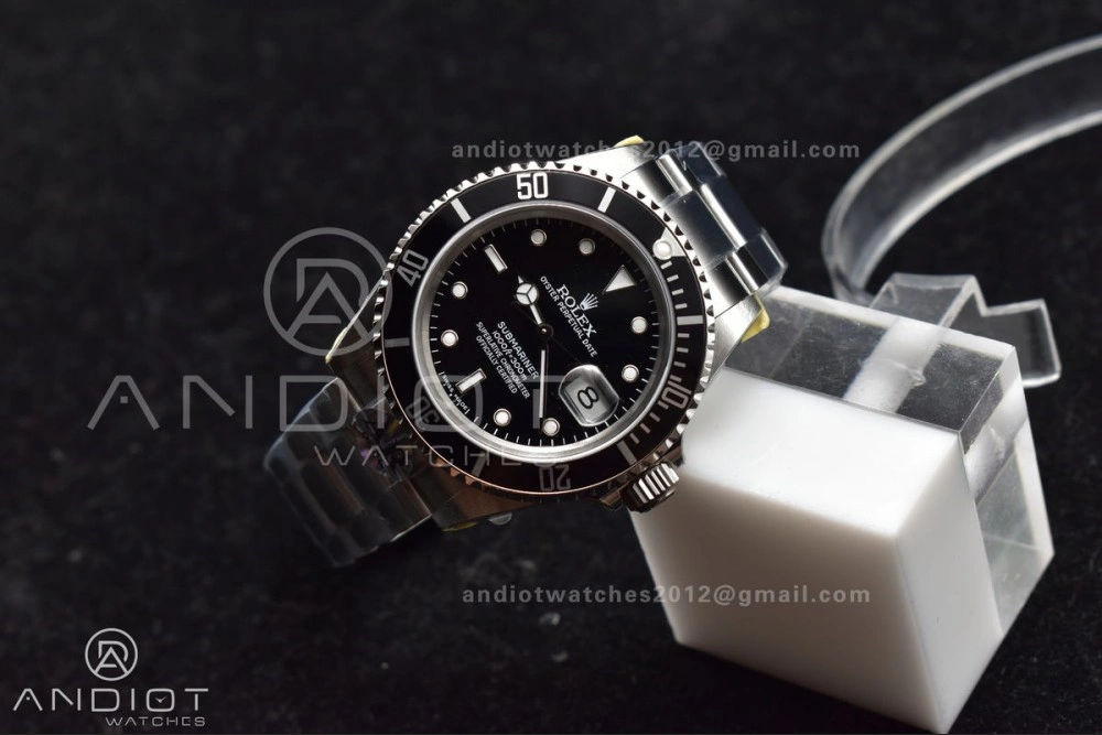 Submariner 16610 LN Black 904L Steel ARF1:1 Best Edition on SS Bracelet SH3135 V Bright 1136