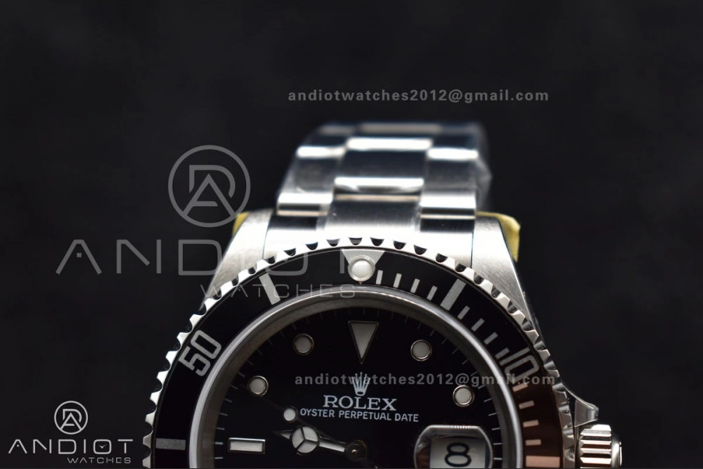 Submariner 16610 LN Black 904L Steel ARF1:1 Best Edition on SS Bracelet SH3135 V Bright 1136