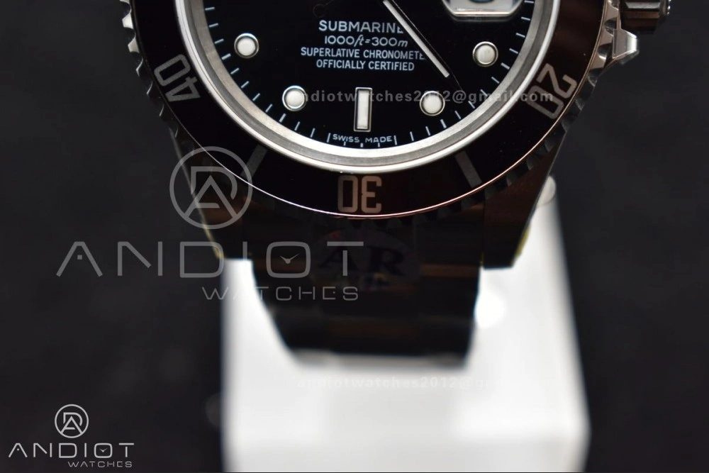 Submariner 16610 LN Black 904L Steel ARF1:1 Best Edition on SS Bracelet SH3135 V Bright 1136