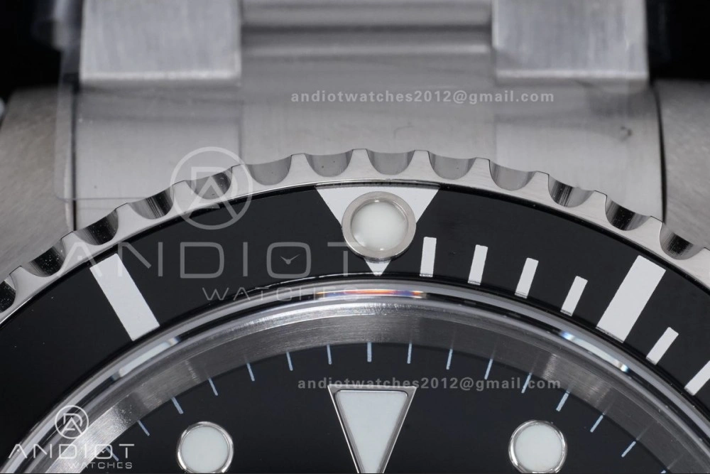 Submariner 16610 LN Black No Rehaut Engraving 904L Steel TMF 1:1 Best Edition on SS Bracelet SH Resilient 1143