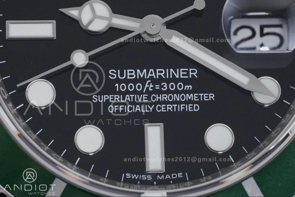 Submariner 16610 LV Green 904L Steel TMF 1:1 Kermit Best Edition on SS Bracelet SH Elegant 1142