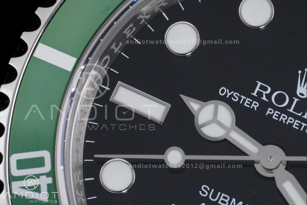 Submariner 16610 LV Green 904L Steel TMF 1:1 Kermit Best Edition on SS Bracelet SH Elegant 1142