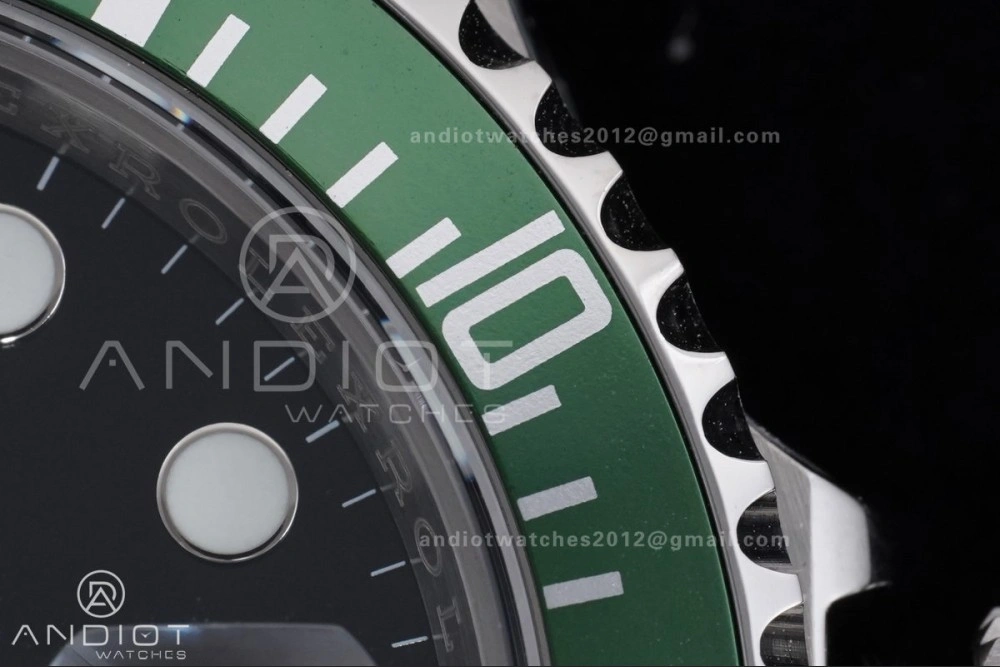 Submariner 16610 LV Green 904L Steel TMF 1:1 Kermit Best Edition on SS Bracelet SH Elegant 1142