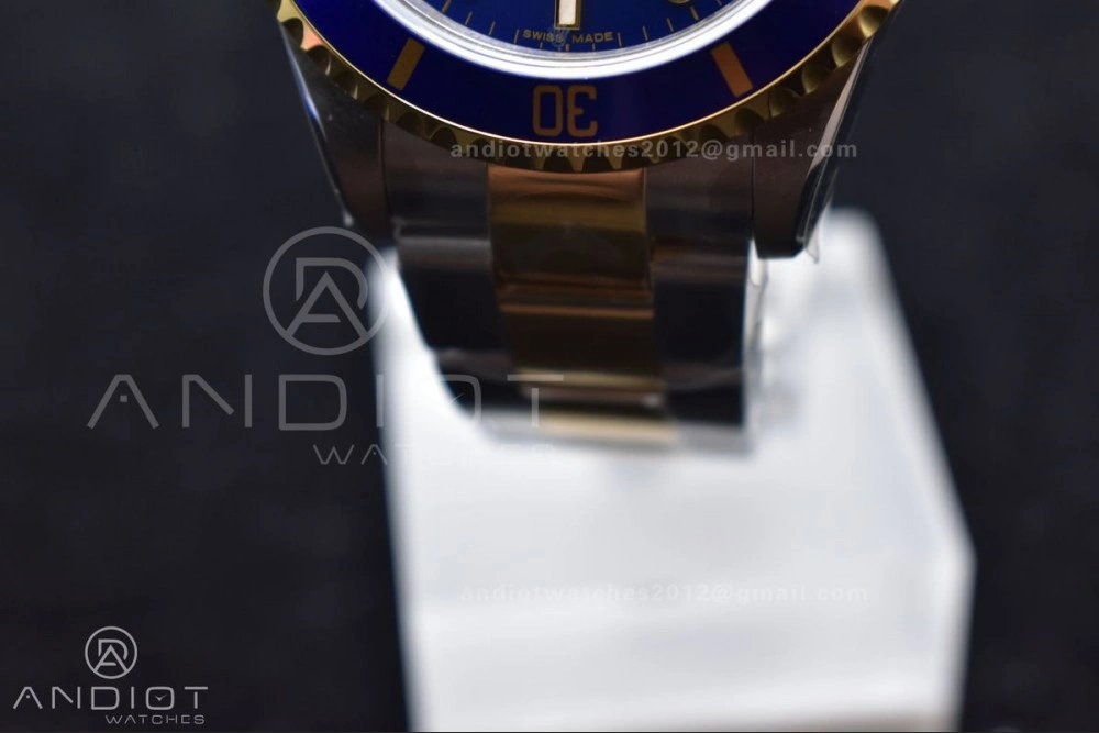 Submariner 16613 Vintage Bluesy BPF Best Edition On SS Bracelet Durable 1152