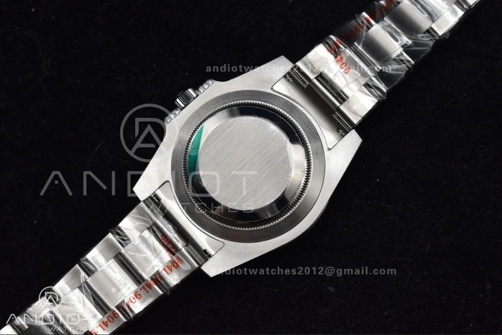 Submariner 40mm Full Diamonds SS AMGF Best Edition Blue Dial On Bracelet On VR Chic 1149