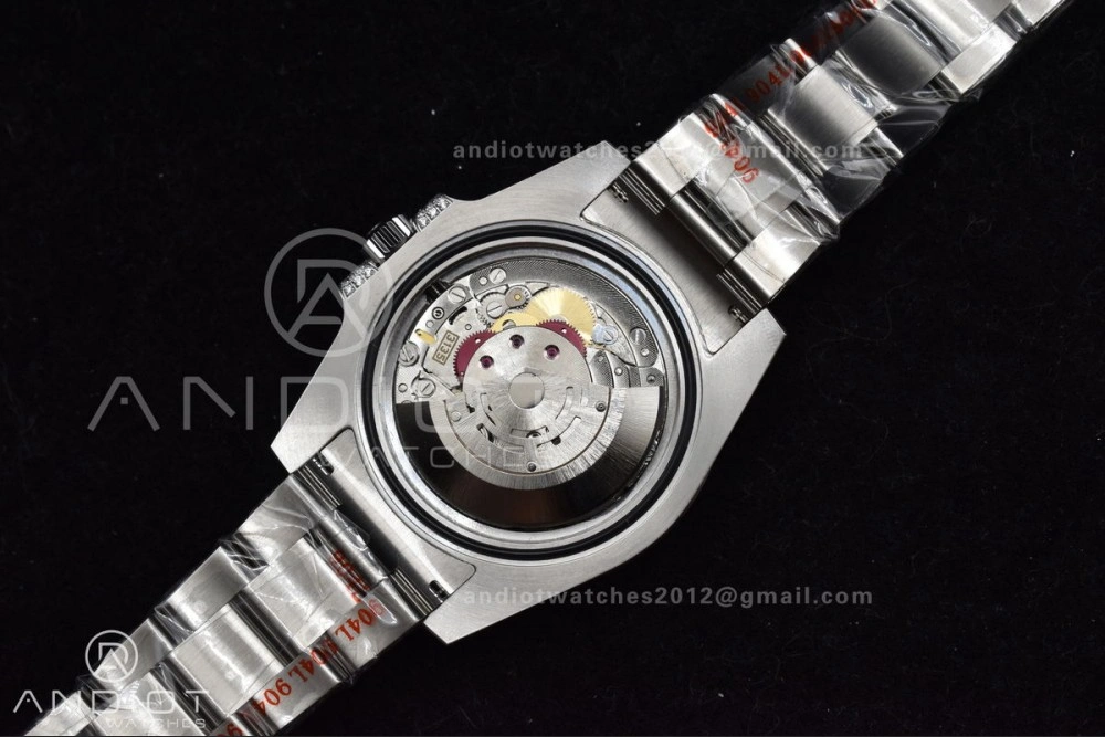Submariner 40mm Full Diamonds SS AMGF Best Edition Blue Dial On Bracelet On VR Chic 1149