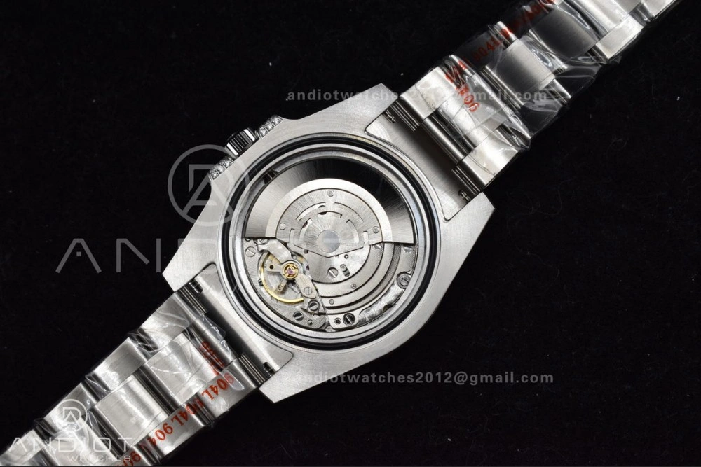 Submariner 40mm Full Diamonds SS AMGF Best Edition Blue Dial On Bracelet On VR Chic 1149