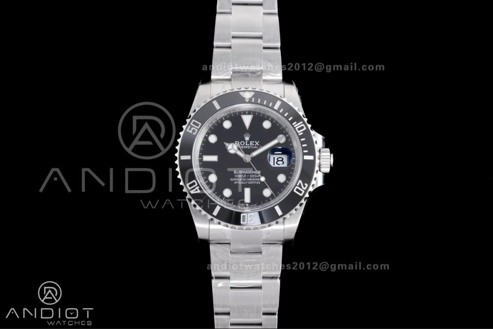 Submariner 41mm 126610 LN Black Ceramic 904L Steel VSF 1:1 Best Edition VS Compact 1163