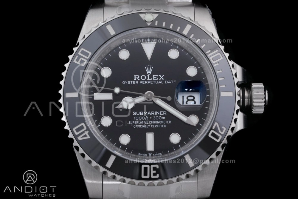 Submariner 41mm 126610 LN Black Ceramic 904L Steel VSF 1:1 Best Edition VS Compact 1163