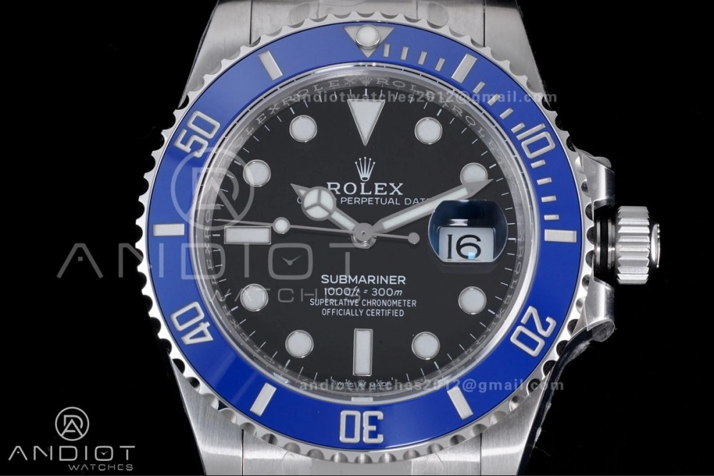 FlexibleFit Submariner 41mm VSF 126619LB The Youth Version Cookie Monster Blue Ceramic 904L Steel A 1156