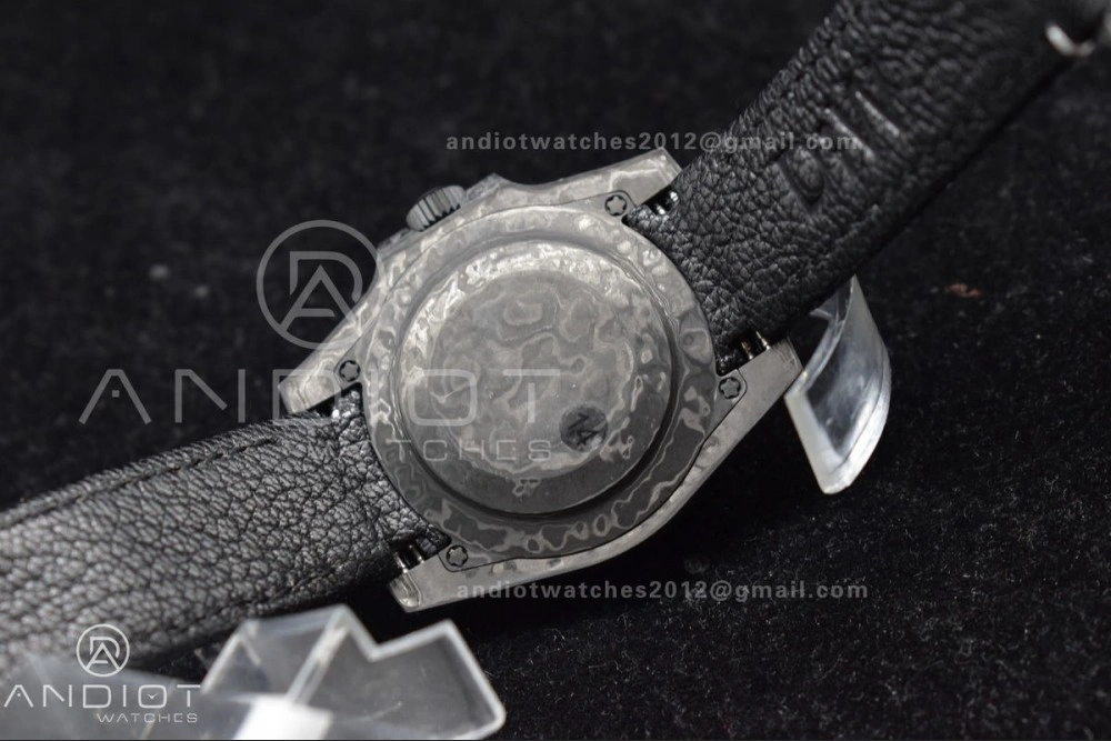 OnTrend Submariner DIW DLC Sandblasted VSF 1:1 Best Edition Black Blue Dial on DLC Bracelet VS 466
