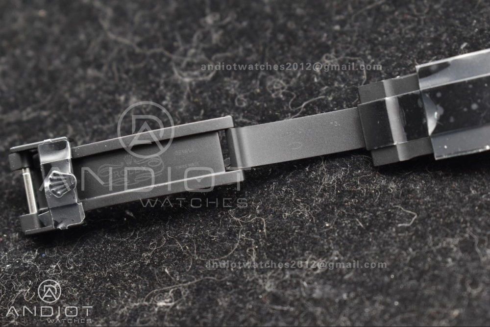 Submariner DIW DLC Sandblasted VSF 1:1 Best Edition Black Blue Dial on DLC Bracelet VS Lightweight 1157