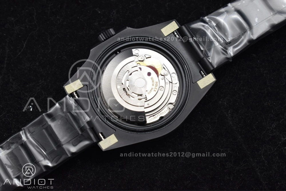 Submariner DIW DLC Sandblasted VSF 1:1 Best Edition Black Blue Dial on DLC Bracelet VS Lightweight 1157