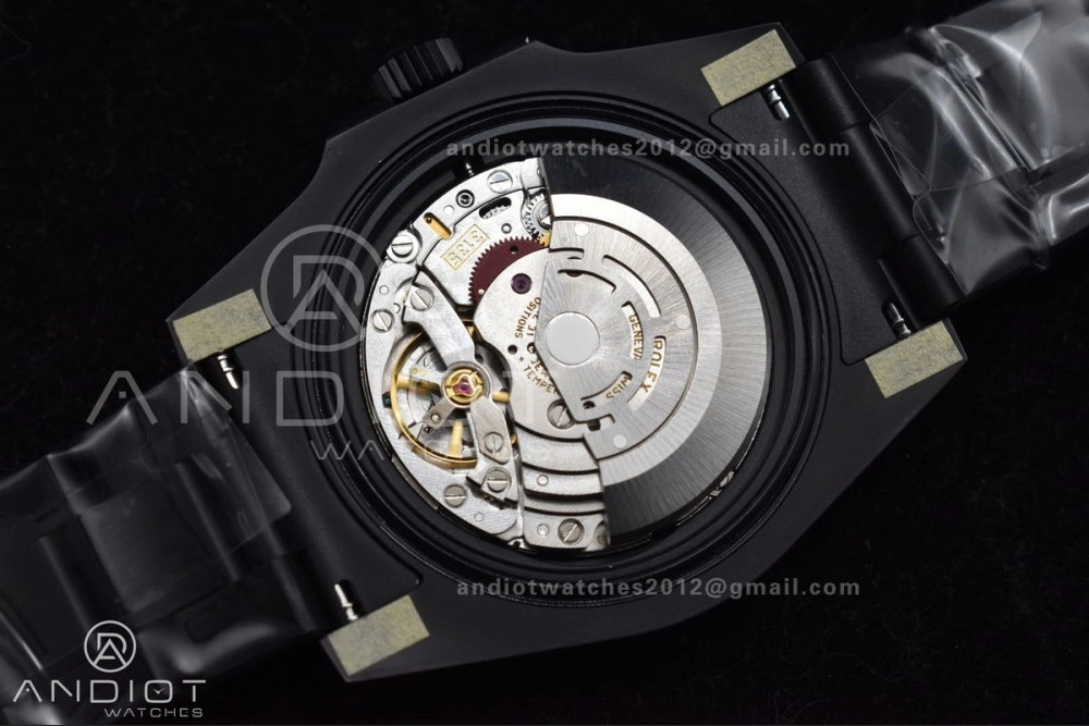 Submariner DIW DLC Sandblasted VSF 1:1 Best Edition Black Blue Dial on DLC Bracelet VS Lightweight 1157