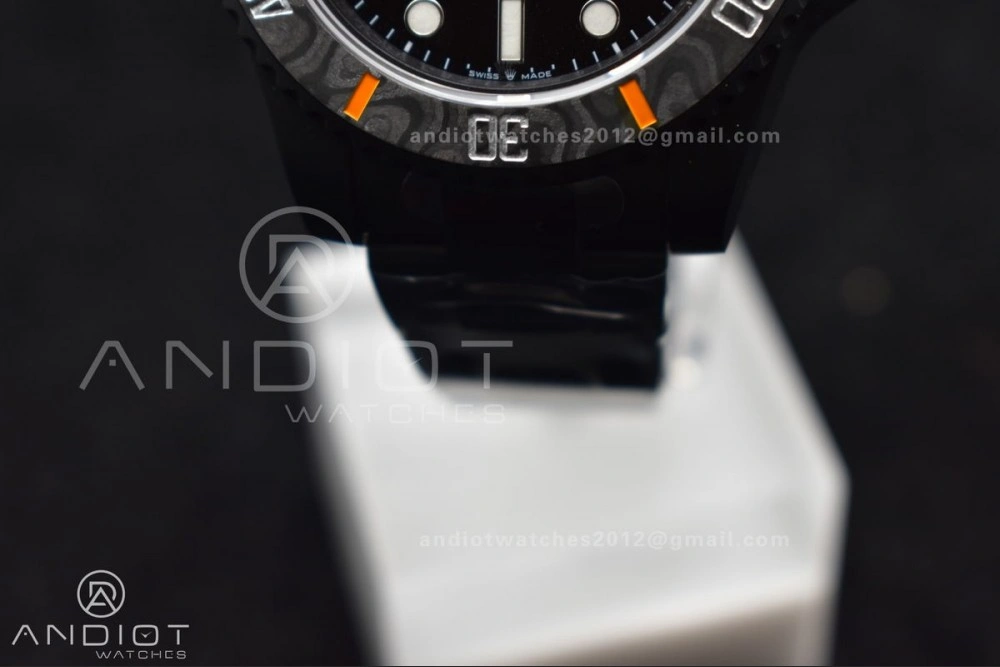 StreetReady Submariner DIW DLC VSF 1:1 Best Edition Black Orange Dial on DLC Bracelet VS 470
