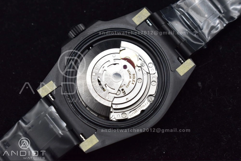 Submariner DIW DLC VSF 1:1 Best Edition Black Yellow Dial on DLC Bracelet VS Popular 476