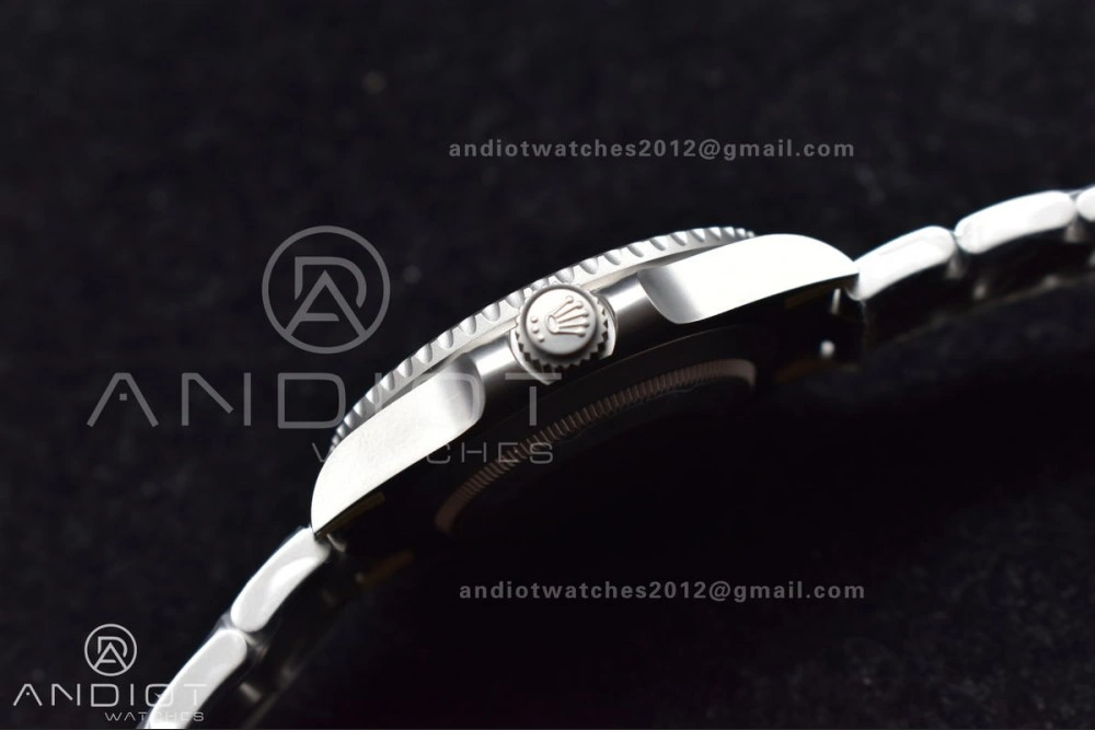 Submariner DIW Sandblasted VSF 1:1 Best Edition Orange Ceramic Bezel Orange Black Dial on SS Bracelet VS Stretchable 1161