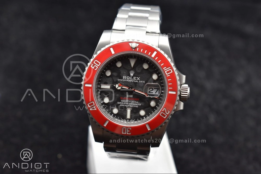 SportInspired Submariner DIW Sandblasted VSF 1:1 Best Edition Pluto On SS Bracelet VS 1159