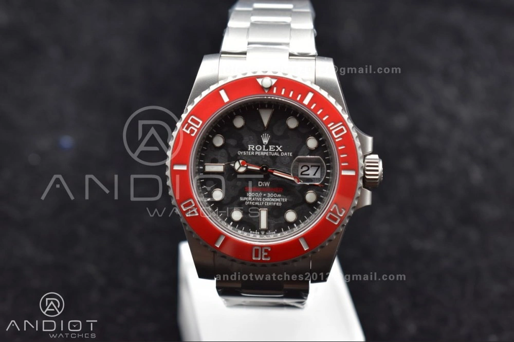 SportInspired Submariner DIW Sandblasted VSF 1:1 Best Edition Pluto On SS Bracelet VS 1159