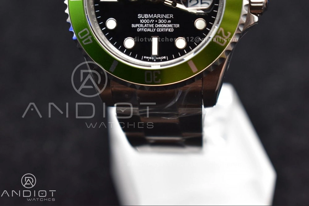 Submariner16610LV Kermit BPF Best Edition On SS Bracelet Snug 469