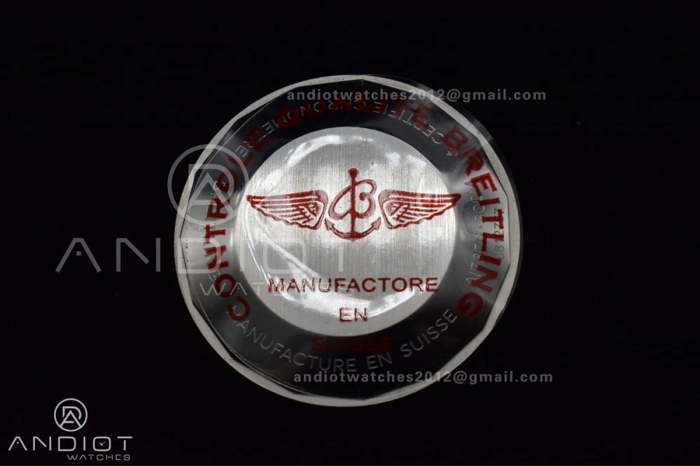 Sophisticated SuperOcean Automatic 44 TF 1:1 Best Edition Black White Dial on SS Bracelet A 177